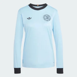 Women's Germany 125-Year Anniversary Long Sleeve - Blue Jersey football jersey