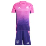 Kids' Germany + EURO 2024 Away Shorts football jersey