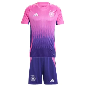 Kids' Germany + EURO 2024 Away Shorts football jersey
