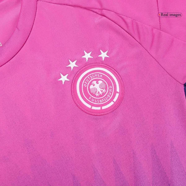 Kids' Germany + EURO 2024 Away Shorts football jersey
