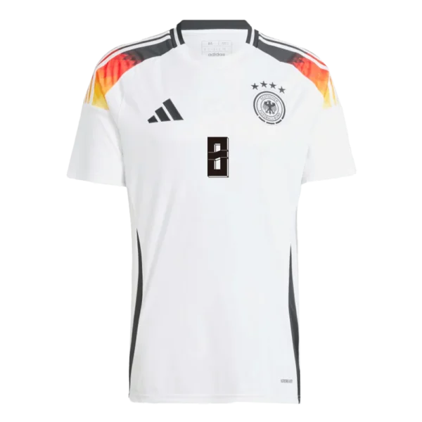 Toni Kroos #8 Germany EURO 2024 Home Jersey football jersey