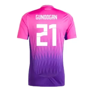 Kids' GUNDOGAN Germany 2024 Away Jersey football jersey