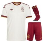 World Cup 2026 Spain Away Jersey Kit for Kids' mit Socks football jersey