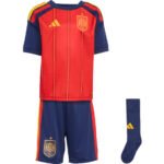 Kids' Spain Home Komplettset World Cup 2026 football jersey
