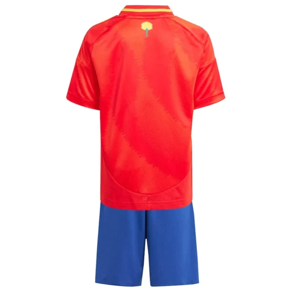 Kids' Spain Home Jersey+Shorts EURO 2024 football jersey