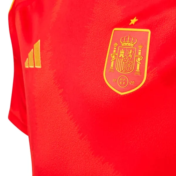 Kids' Spain Home Jersey+Shorts EURO 2024 football jersey