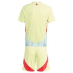 Kids' Spain Away Jersey+Shorts EURO 2024 football jersey