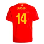 Men's LAPORTE Spain Home Jersey 2024/25 football jersey