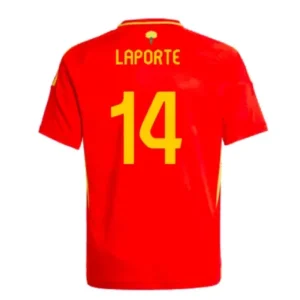 Men's LAPORTE Spain Home Jersey 2024/25 football jersey