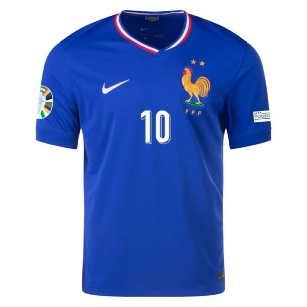 Kylian Mbappe #10 France Home Jersey EURO 2024 football jersey