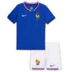 Kids' France + EURO 2024 Home Shorts football jersey