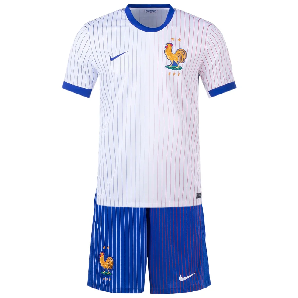 product-4515-1 Kids' France + EURO 2024 Away Shorts football jersey