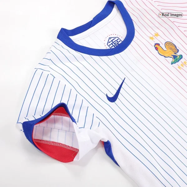 Kids' France + EURO 2024 Away Shorts football jersey