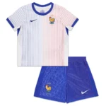 Kids' France + EURO 2024 Away Shorts football jersey