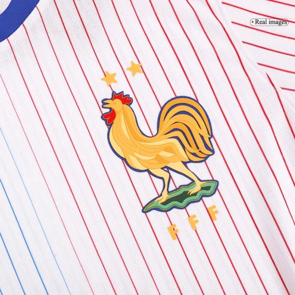 France Player Version EURO 2024 Auswarts Trikot football jersey