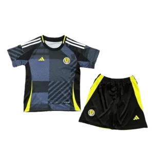 Kinder Scotland + EURO 2024 Heimshorts football jersey