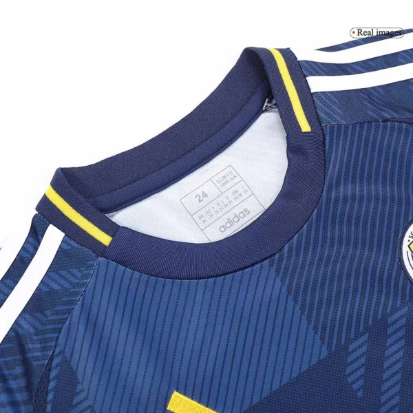 Kinder Scotland + EURO 2024 Heimshorts football jersey