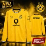 Borussia Dortmund 2026/27 Home Long Sleeve Jersey Fan Version