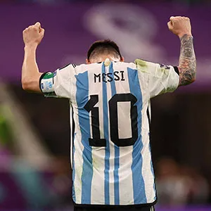 Lionel Messi jersey collection