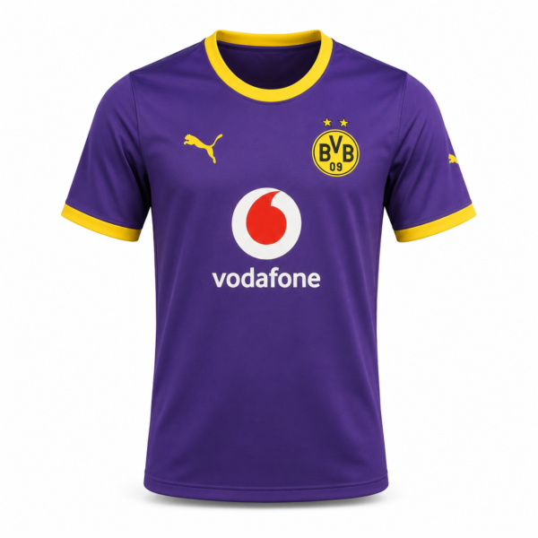 Borussia Dortmund 2026/27 Third Jersey back view