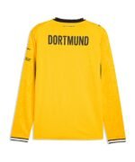 Borussia Dortmund 2026/27 Home Long Sleeve Jersey back view