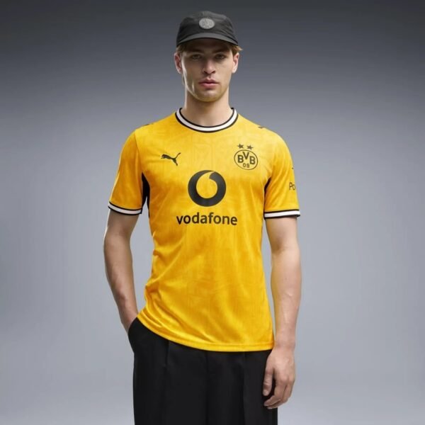 Borussia Dortmund 2026/27 Home Jersey close-up detail