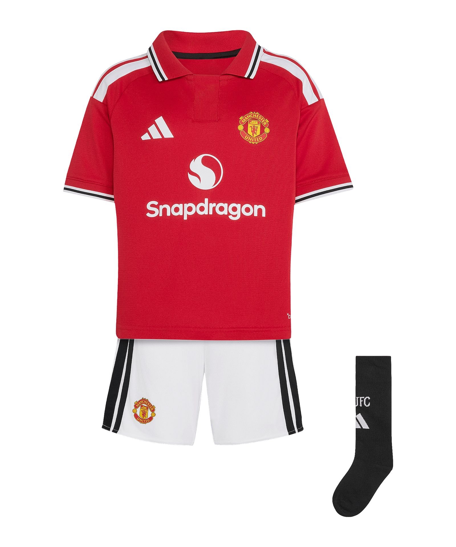 product-8138-1 Manchester United Trikot Set Home 2026/2027 Kinder Rot product image 1