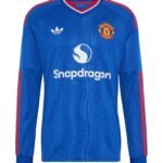 Manchester United Trikot Langarm Away 2026/2027 Blau product image 1