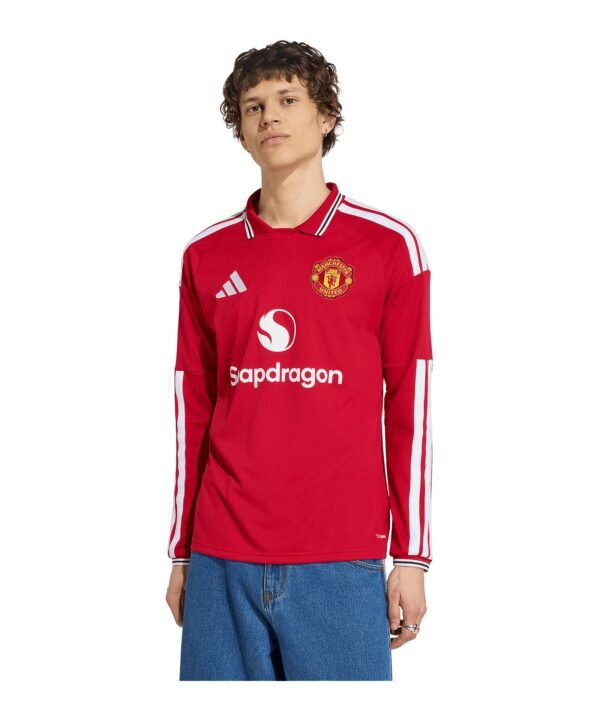 Manchester United Trikot Langarm Home 2026/2027 Rot product image 4