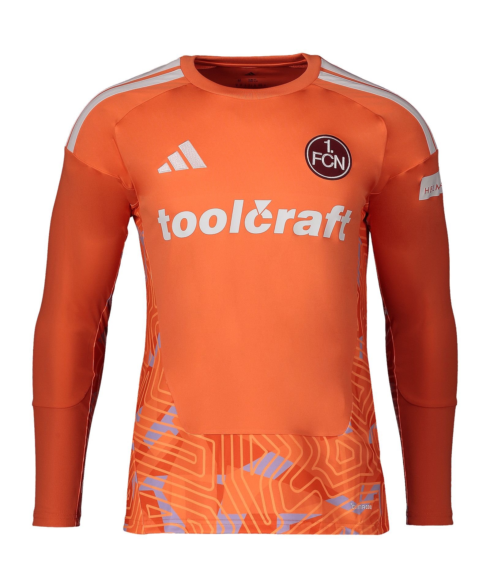 product-8221-1 1. FC Nürnberg Torwarttrikot 2026/2027 Orange product image 1