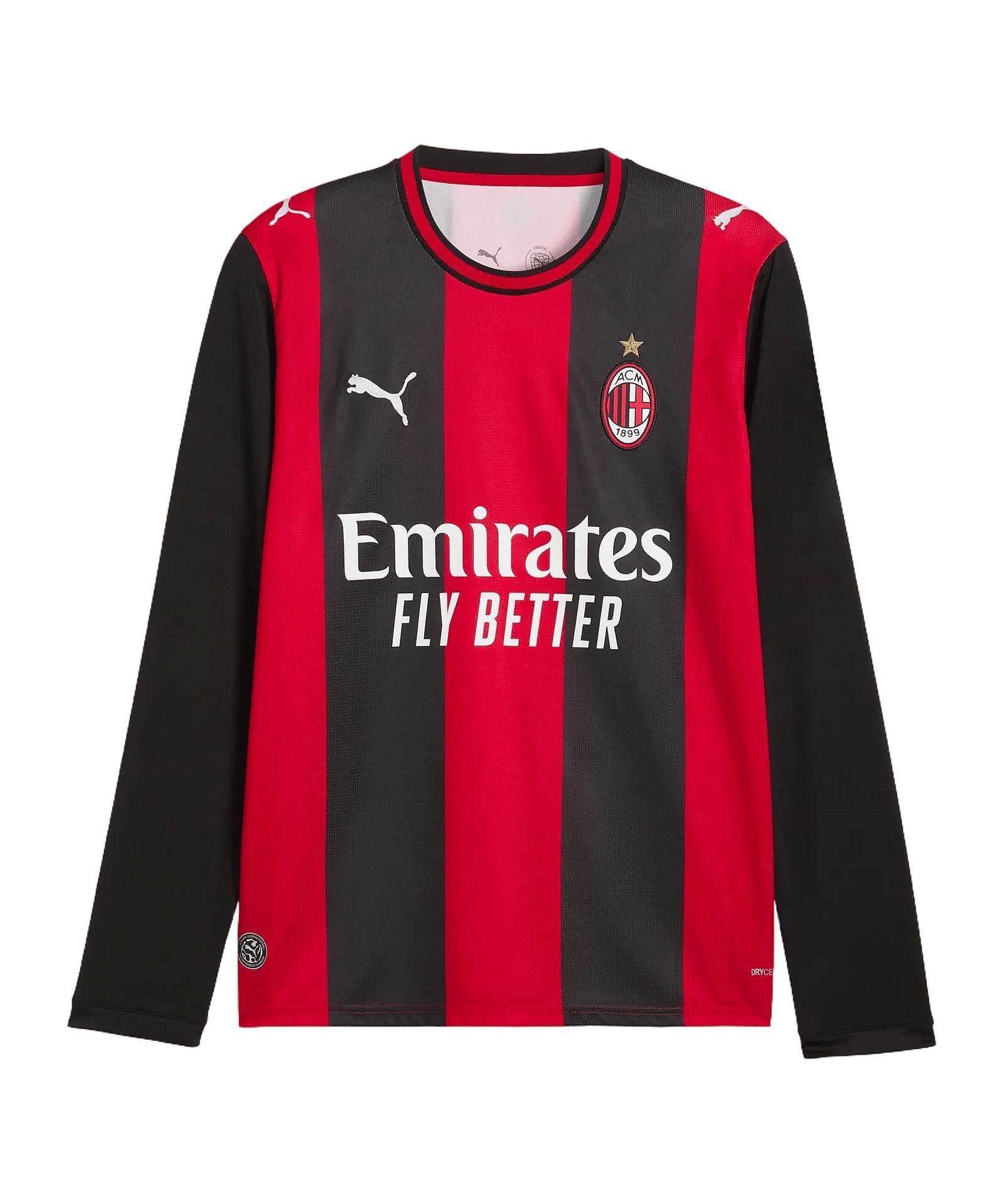 product-8300-1 AC Milan 2026/27 Home Long Sleeve Jersey - Black product image 1